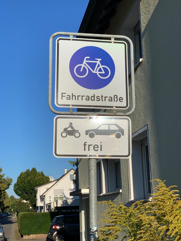 Was ist eine Fahrradstraße?