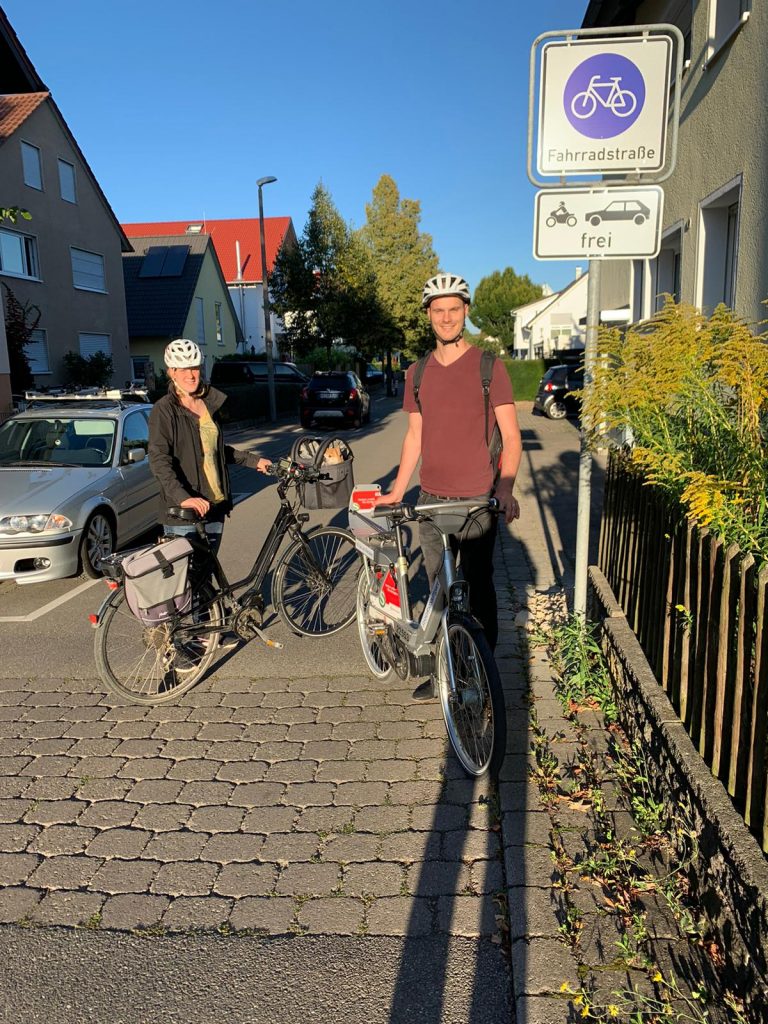 Fahrradtour durch Renningen mit Peter Seimer